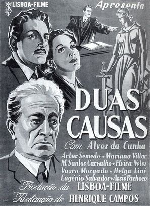 Duas Causas - Portuguese Movie Poster (thumbnail)