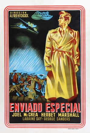 Foreign Correspondent - Spanish Movie Poster (thumbnail)