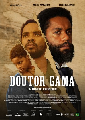 Doutor Gama - Brazilian Movie Poster (thumbnail)
