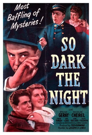 So Dark the Night - Movie Poster (thumbnail)
