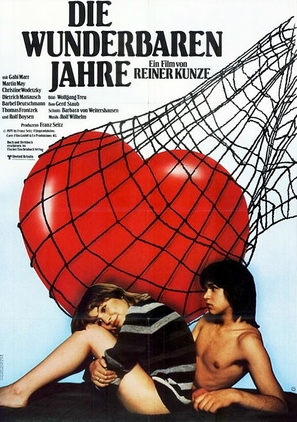 Die wunderbaren Jahre - German Movie Poster (thumbnail)