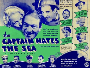 The Captain Hates the Sea - Movie Poster (thumbnail)