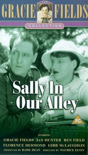 Sally in Our Alley - British VHS movie cover (thumbnail)
