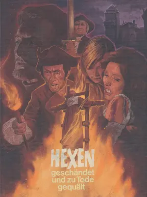 Hexen geschändet und zu Tode gequält Cover