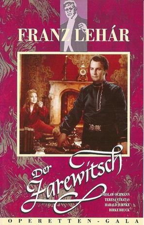 Der Zarewitsch - German VHS movie cover (thumbnail)