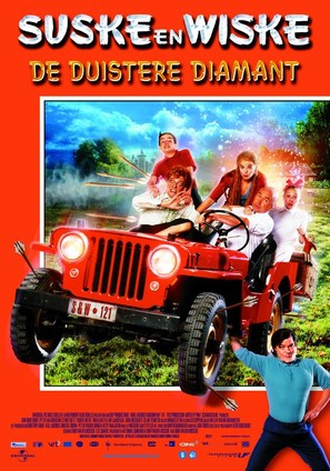 Suske en Wiske: De duistere diamant - Dutch Movie Poster (thumbnail)