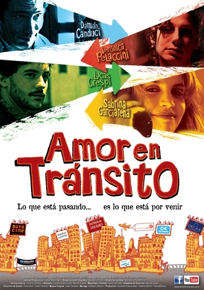 Amor en tr&aacute;nsito - Argentinian Movie Poster (thumbnail)