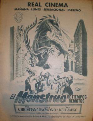 The Beast from 20,000 Fathoms - Spanish poster (thumbnail)