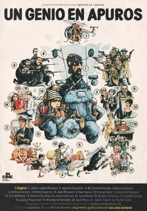 Un genio en apuros Poster