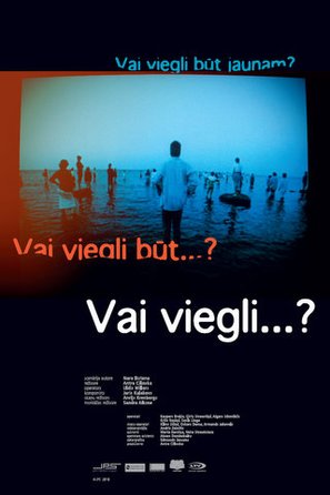 Vai viegli but jaunam? - Latvian Movie Poster (thumbnail)