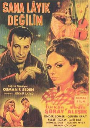 Sana layik degilim - Turkish Movie Poster (thumbnail)