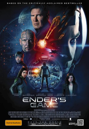 Ender&#039;s Game - Australian Movie Poster (thumbnail)