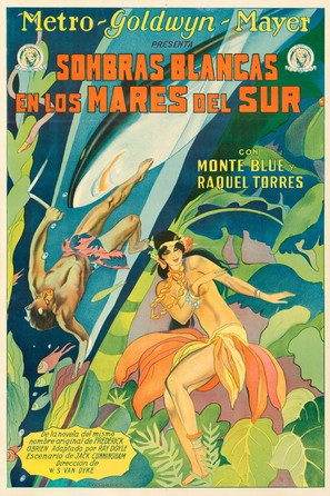 White Shadows in the South Seas - Argentinian Movie Poster (thumbnail)