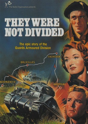 They Were Not Divided - British Movie Poster (thumbnail)