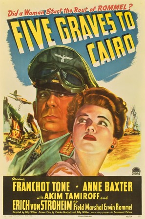 Five Graves to Cairo - Movie Poster (thumbnail)