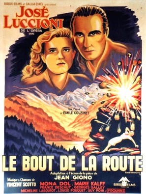 Le bout de la route - French Movie Poster (thumbnail)