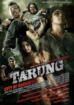 Tarung: City of the Darkness - Indonesian Movie Poster (thumbnail)