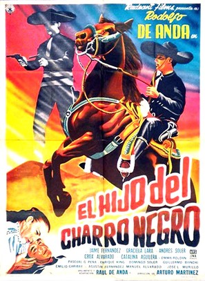 El hijo del charro negro - Mexican Movie Poster (thumbnail)