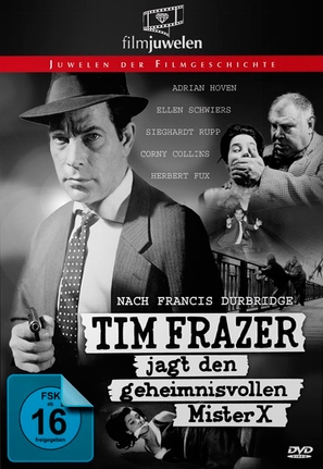 Tim Frazer jagt den geheimnisvollen Mister X - German DVD movie cover (thumbnail)