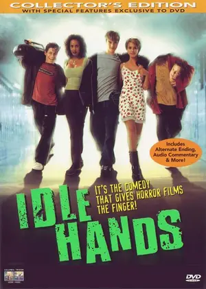 Idle Hands - Australian DVD movie cover (thumbnail)