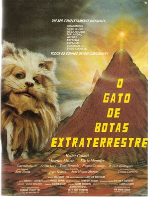 Gato de Botas Extraterrestre, O - Brazilian Movie Poster (thumbnail)