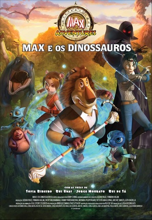 Max Adventures in Dinoterra - Brazilian Movie Poster (thumbnail)