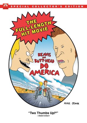 Beavis and Butt-Head Do America - DVD movie cover (thumbnail)