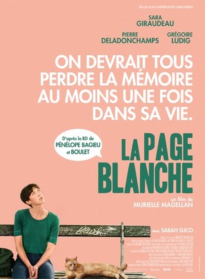 La page blanche - French Movie Poster (thumbnail)