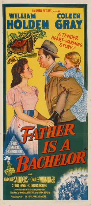 Father Is a Bachelor - Australian Movie Poster (thumbnail)