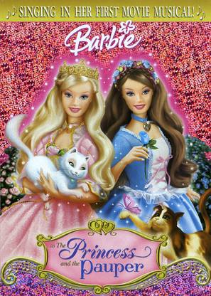 Barbie as the Princess and the Pauper - DVD movie cover (thumbnail)