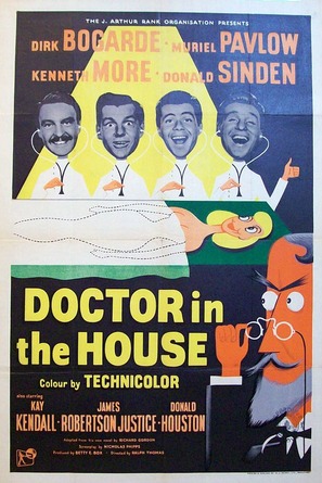 Doctor in the House - British Movie Poster (thumbnail)