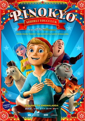 Pinocchio: A True Story - Turkish Movie Poster (thumbnail)