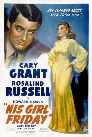His Girl Friday - Movie Poster (thumbnail)