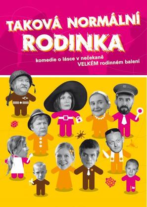 Takov&aacute; norm&aacute;ln&iacute; rodinka - Czech Movie Poster (thumbnail)