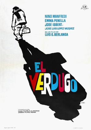 El verdugo - Spanish Movie Poster (thumbnail)