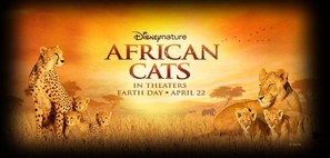 African Cats - Movie Poster (thumbnail)