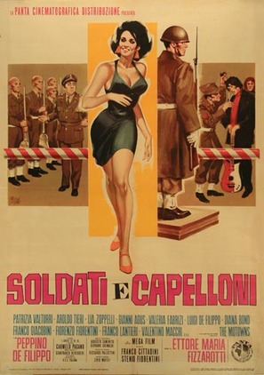 Soldati e capelloni - Italian Movie Poster (thumbnail)