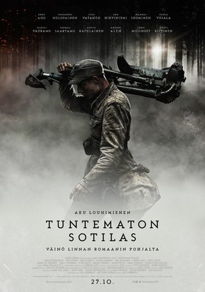 Tuntematon sotilas - Finnish Movie Poster (thumbnail)