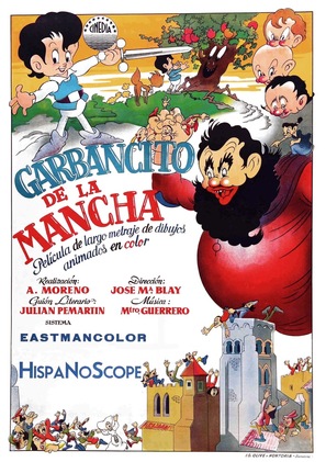 Garbancito de la Mancha - Spanish Movie Poster (thumbnail)