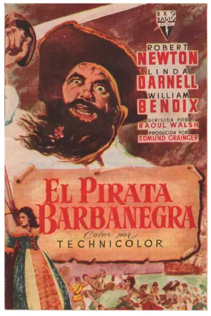 Blackbeard, the Pirate Poster