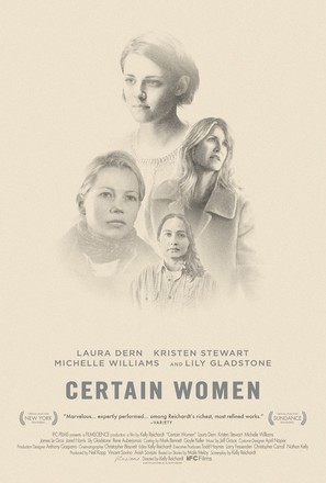 Certain Women - Movie Poster (thumbnail)