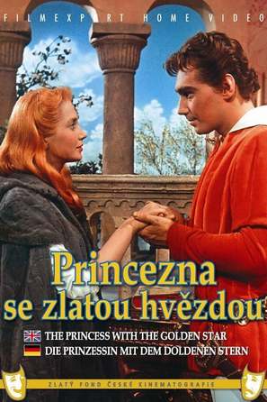 Princezna se zlatou hvezdou - Czech Movie Cover (thumbnail)