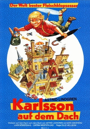 V&auml;rldens b&auml;sta Karlsson - German Movie Poster (thumbnail)