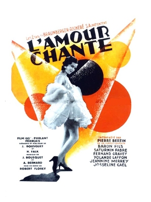 L&#039;amour chante - French Movie Poster (thumbnail)