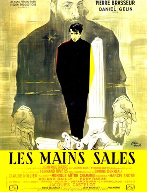 Les mains sales - French Movie Poster (thumbnail)