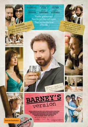 Barney&#039;s Version - Australian Movie Poster (thumbnail)