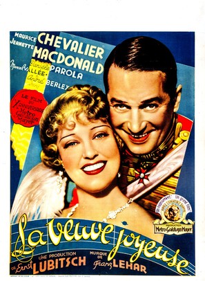 The Merry Widow - Belgian Movie Poster (thumbnail)