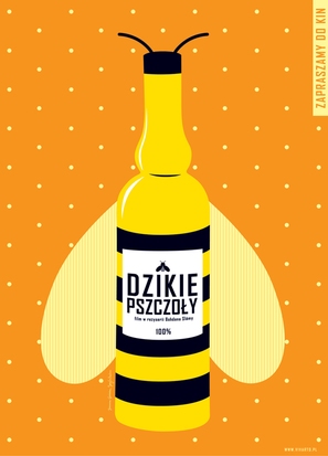 Divok&eacute; vcely - Polish Movie Poster (thumbnail)