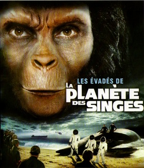 Escape from the Planet of the Apes - French Blu-Ray movie cover (thumbnail)