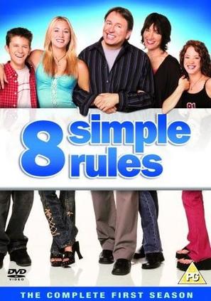 &quot;8 Simple Rules... for Dating My Teenage Daughter&quot; - British DVD movie cover (thumbnail)